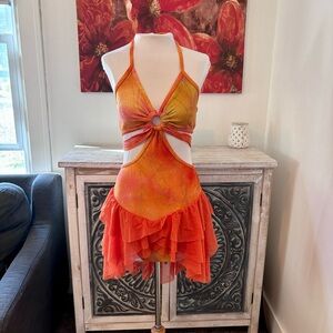 Kelle Dance Jazz Lyrical Costume Size Medium